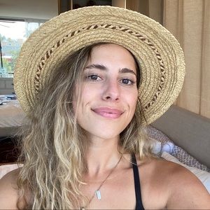 Brixton Straw Wide Brim Hat